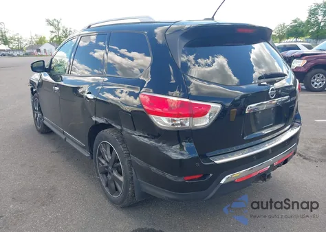 2014 Nissan Pathfinder Platinum из США, поврежденный, VIN 5N1AR2MM7EC601748